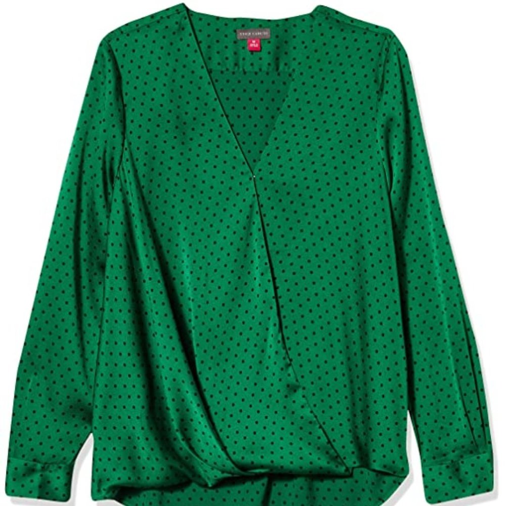 Brand New Vince Camuto Faux-Wrap With Tag